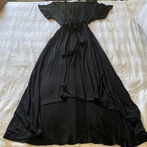 NEW West Kei Black High Low Dress